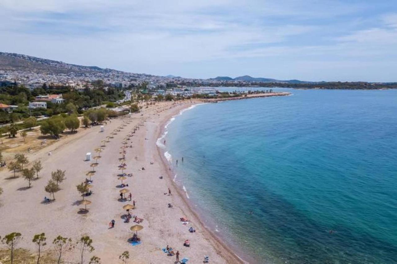 Modern Apt In Glyfada A Breath Away From The Sea - The View 아테네 외부 사진